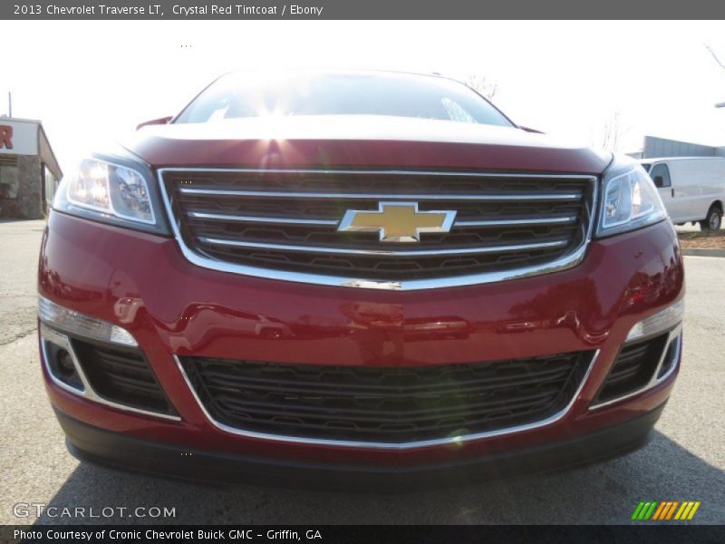 Crystal Red Tintcoat / Ebony 2013 Chevrolet Traverse LT