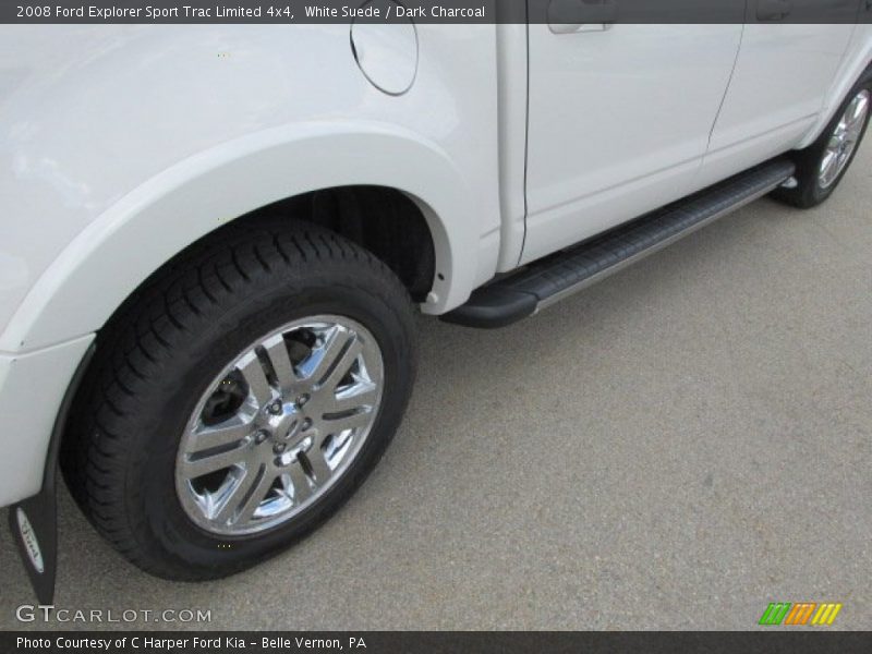 White Suede / Dark Charcoal 2008 Ford Explorer Sport Trac Limited 4x4
