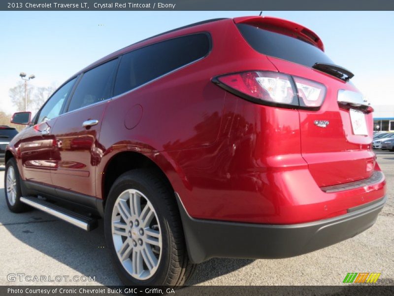 Crystal Red Tintcoat / Ebony 2013 Chevrolet Traverse LT