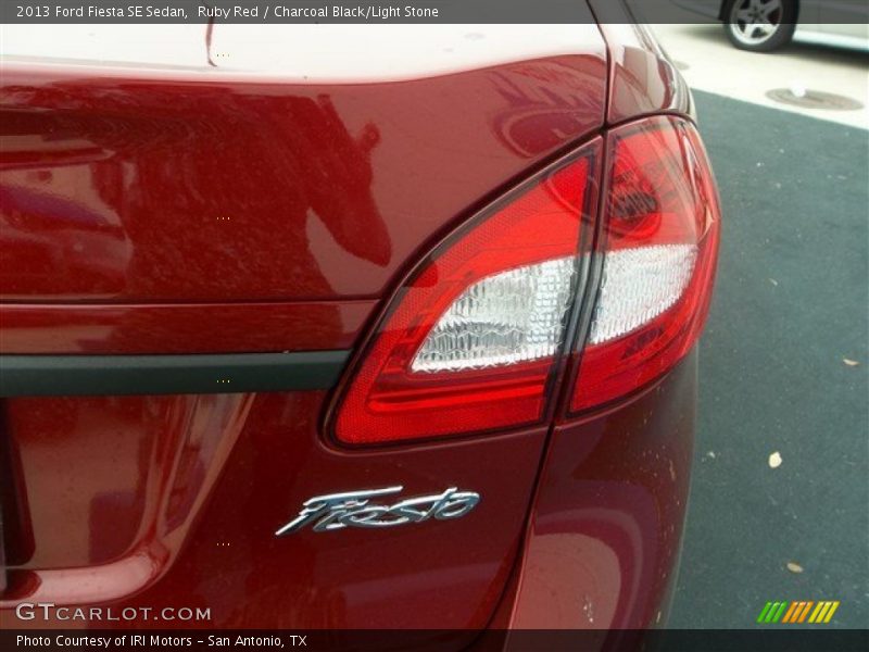 Ruby Red / Charcoal Black/Light Stone 2013 Ford Fiesta SE Sedan