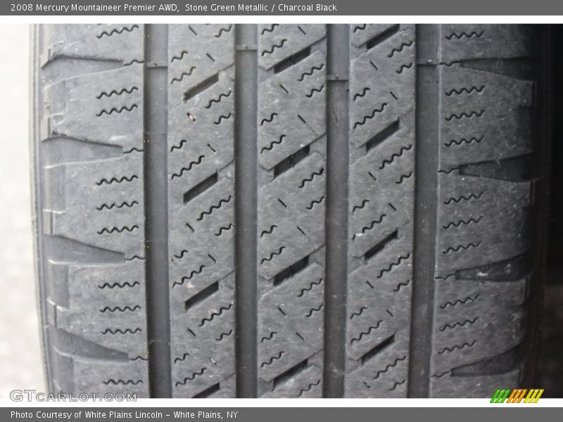 Stone Green Metallic / Charcoal Black 2008 Mercury Mountaineer Premier AWD
