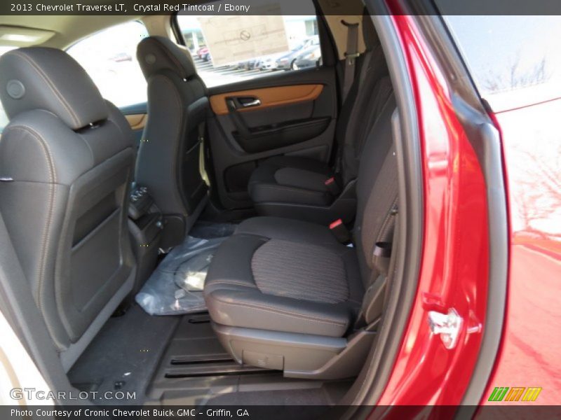 Crystal Red Tintcoat / Ebony 2013 Chevrolet Traverse LT