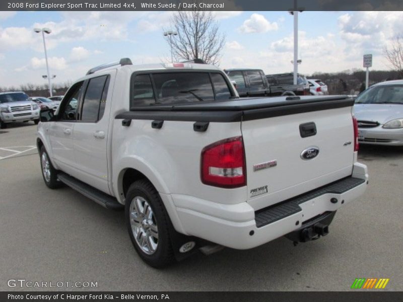 White Suede / Dark Charcoal 2008 Ford Explorer Sport Trac Limited 4x4