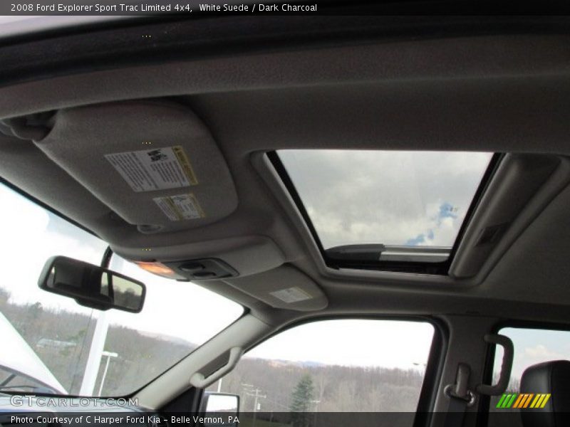 White Suede / Dark Charcoal 2008 Ford Explorer Sport Trac Limited 4x4