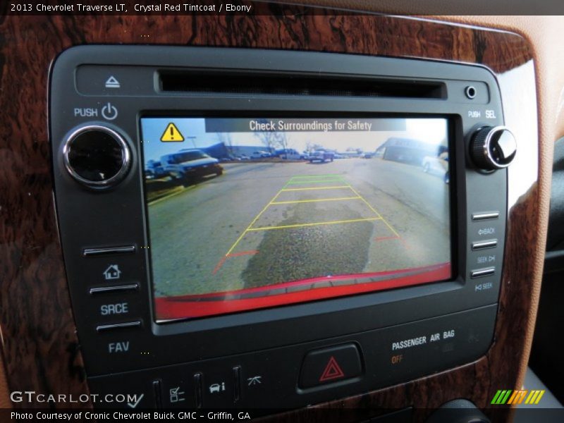 Crystal Red Tintcoat / Ebony 2013 Chevrolet Traverse LT