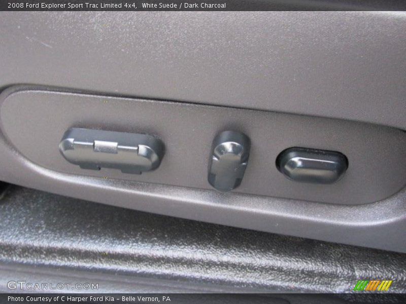 White Suede / Dark Charcoal 2008 Ford Explorer Sport Trac Limited 4x4