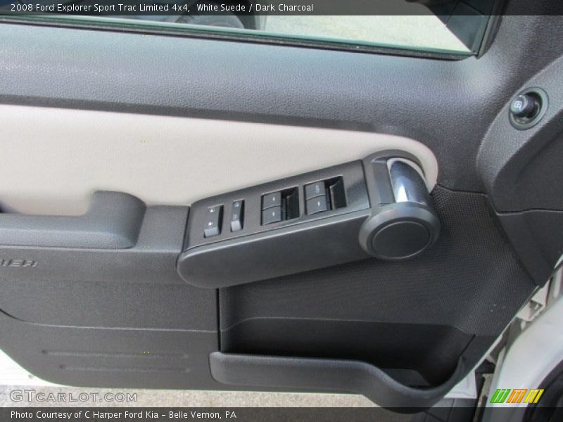 White Suede / Dark Charcoal 2008 Ford Explorer Sport Trac Limited 4x4