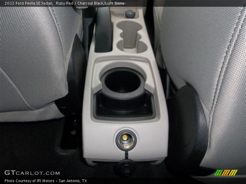 Ruby Red / Charcoal Black/Light Stone 2013 Ford Fiesta SE Sedan
