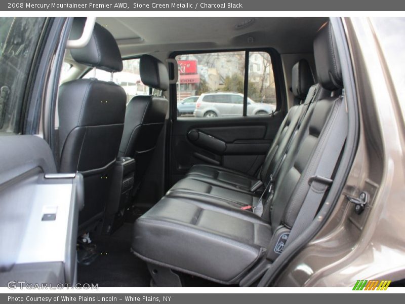 Stone Green Metallic / Charcoal Black 2008 Mercury Mountaineer Premier AWD