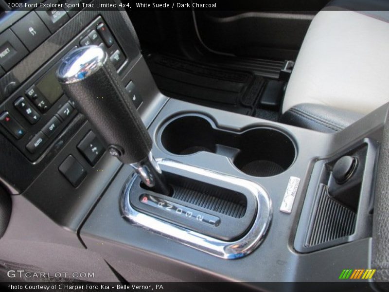 White Suede / Dark Charcoal 2008 Ford Explorer Sport Trac Limited 4x4