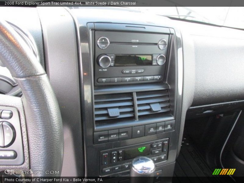 White Suede / Dark Charcoal 2008 Ford Explorer Sport Trac Limited 4x4