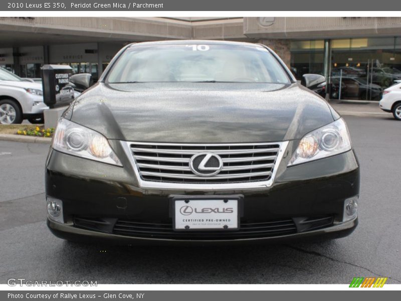 Peridot Green Mica / Parchment 2010 Lexus ES 350