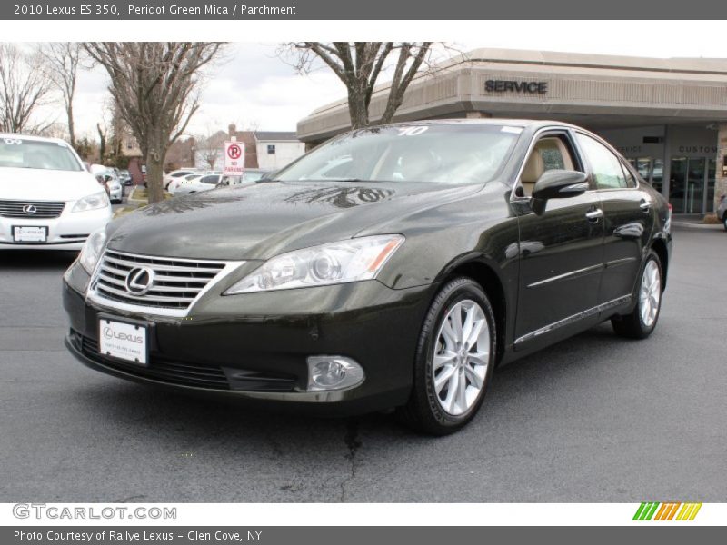 Peridot Green Mica / Parchment 2010 Lexus ES 350
