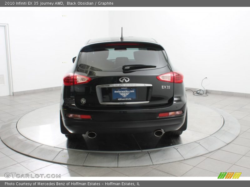 Black Obsidian / Graphite 2010 Infiniti EX 35 Journey AWD