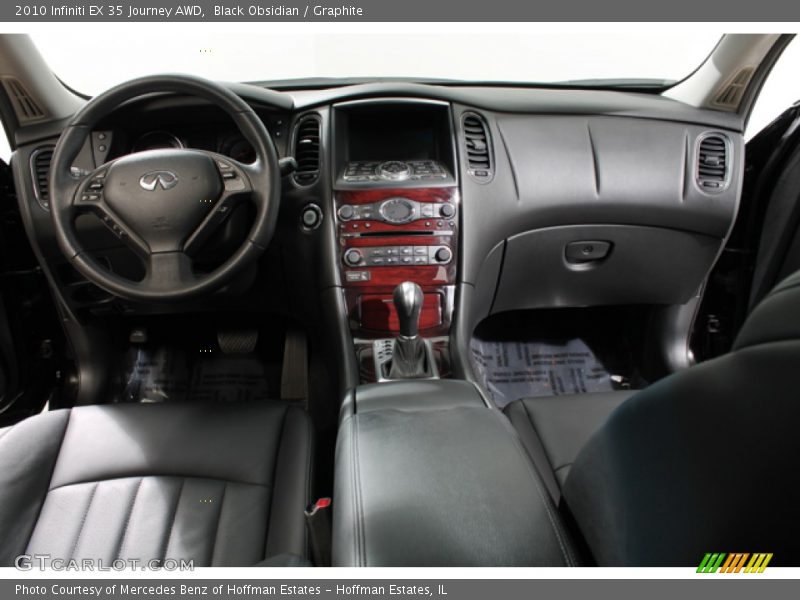 Black Obsidian / Graphite 2010 Infiniti EX 35 Journey AWD