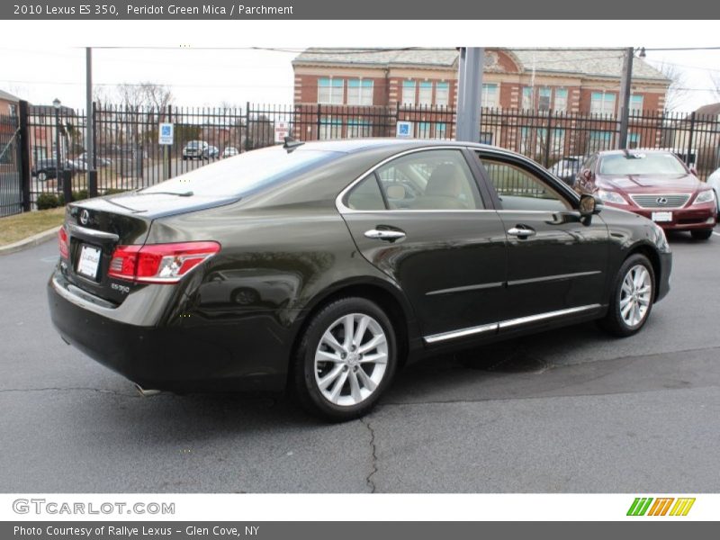 Peridot Green Mica / Parchment 2010 Lexus ES 350