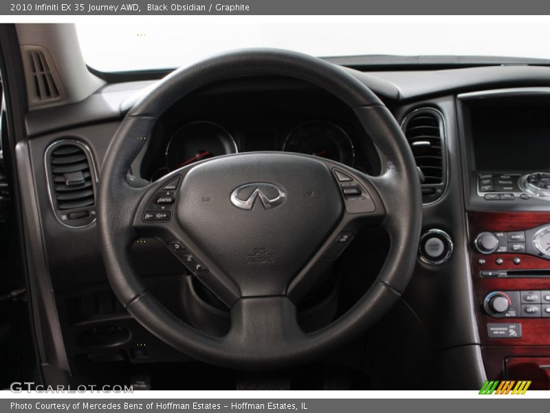 Black Obsidian / Graphite 2010 Infiniti EX 35 Journey AWD