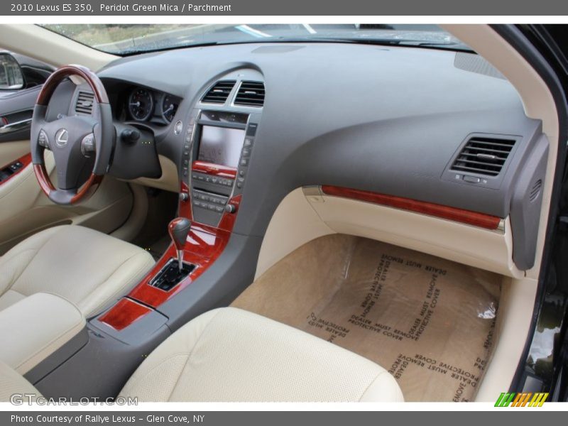 Dashboard of 2010 ES 350