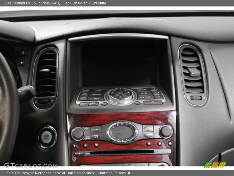 Black Obsidian / Graphite 2010 Infiniti EX 35 Journey AWD