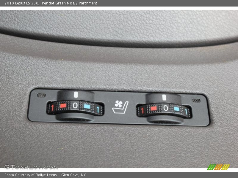 Controls of 2010 ES 350
