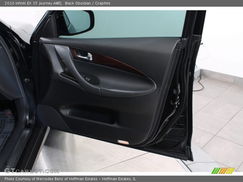 Black Obsidian / Graphite 2010 Infiniti EX 35 Journey AWD
