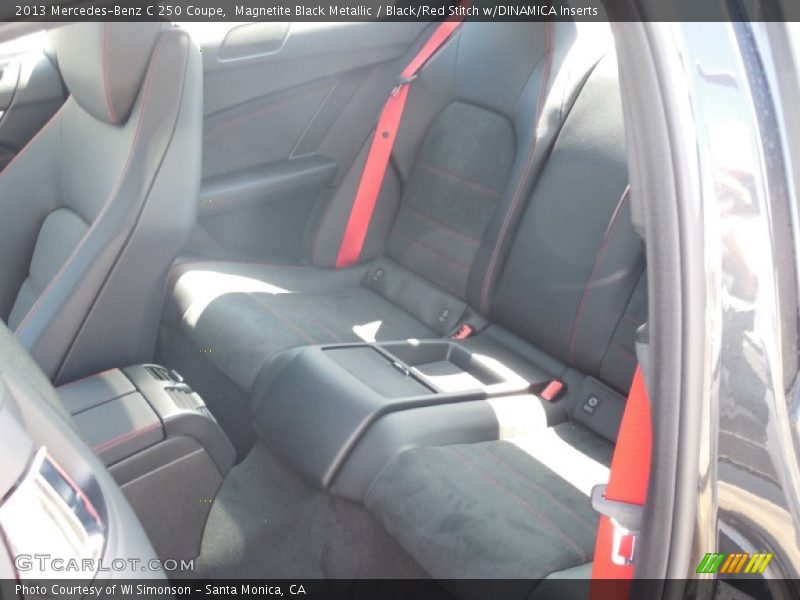Rear Seat of 2013 C 250 Coupe