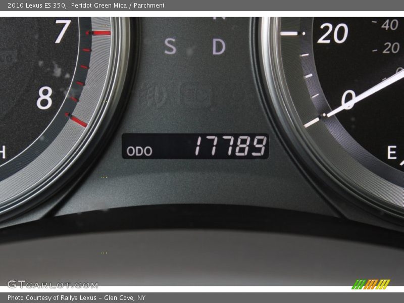 Peridot Green Mica / Parchment 2010 Lexus ES 350