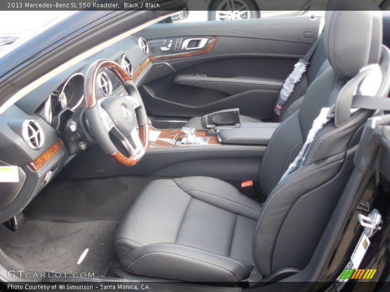  2013 SL 550 Roadster Black Interior