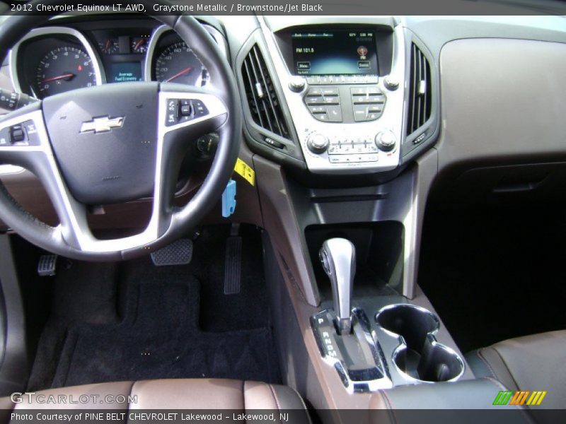 Graystone Metallic / Brownstone/Jet Black 2012 Chevrolet Equinox LT AWD