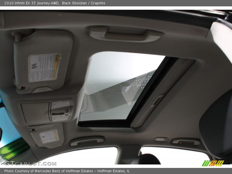 Black Obsidian / Graphite 2010 Infiniti EX 35 Journey AWD