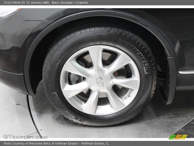 Black Obsidian / Graphite 2010 Infiniti EX 35 Journey AWD