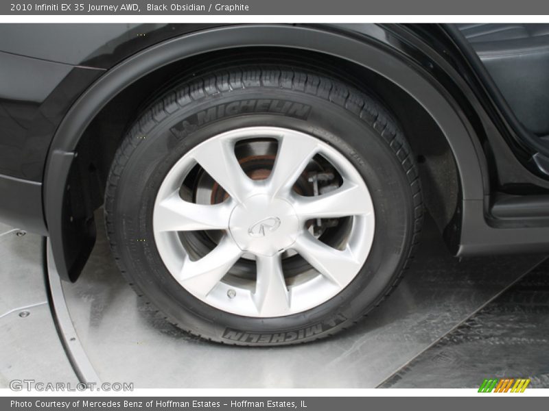 Black Obsidian / Graphite 2010 Infiniti EX 35 Journey AWD