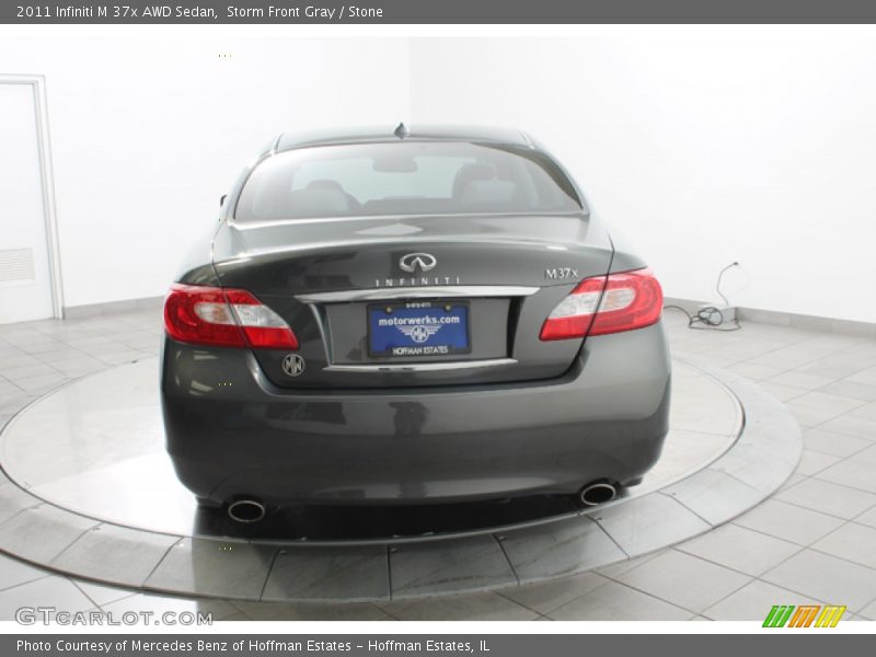 Storm Front Gray / Stone 2011 Infiniti M 37x AWD Sedan