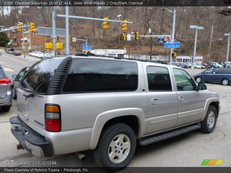 Silver Birch Metallic / Gray/Dark Charcoal 2005 Chevrolet Suburban 1500 LT 4x4