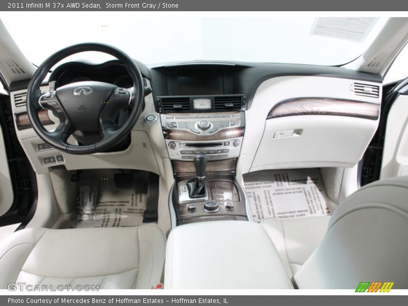 Storm Front Gray / Stone 2011 Infiniti M 37x AWD Sedan