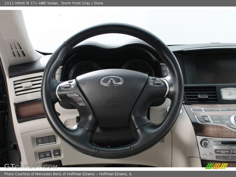 Storm Front Gray / Stone 2011 Infiniti M 37x AWD Sedan