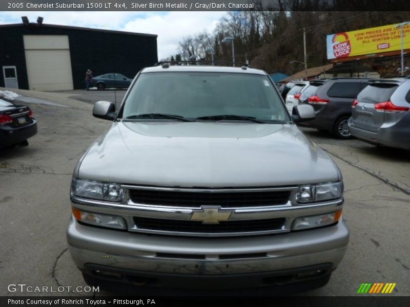 Silver Birch Metallic / Gray/Dark Charcoal 2005 Chevrolet Suburban 1500 LT 4x4