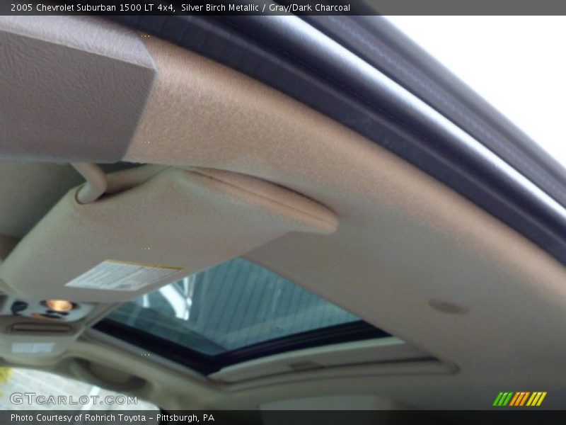 Silver Birch Metallic / Gray/Dark Charcoal 2005 Chevrolet Suburban 1500 LT 4x4