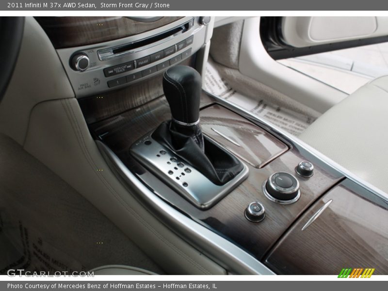 Storm Front Gray / Stone 2011 Infiniti M 37x AWD Sedan