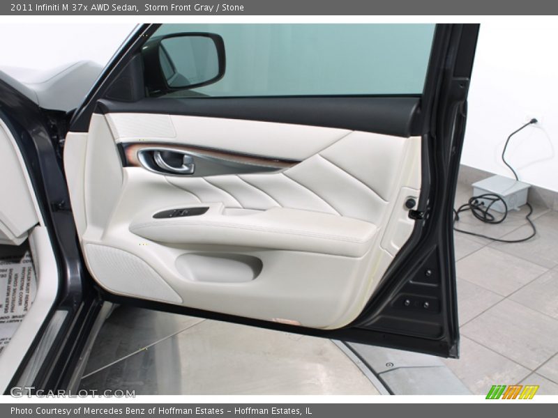 Storm Front Gray / Stone 2011 Infiniti M 37x AWD Sedan