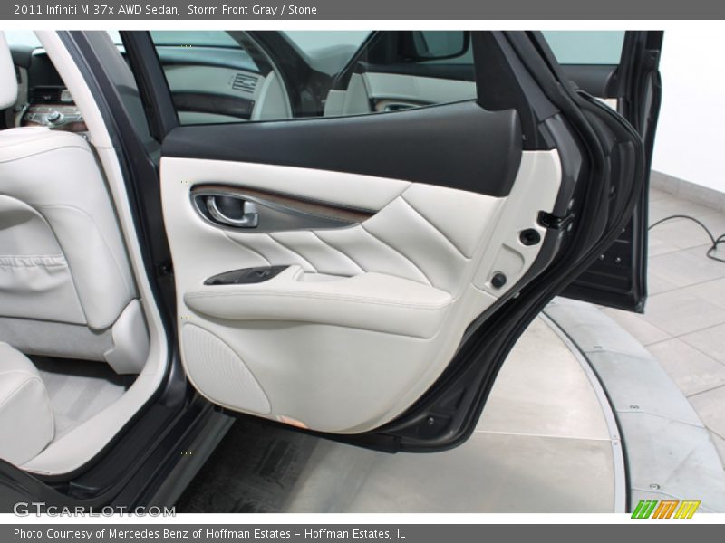 Storm Front Gray / Stone 2011 Infiniti M 37x AWD Sedan