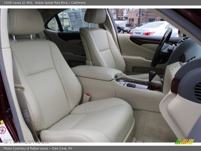 Noble Spinel Red Mica / Cashmere 2008 Lexus LS 460