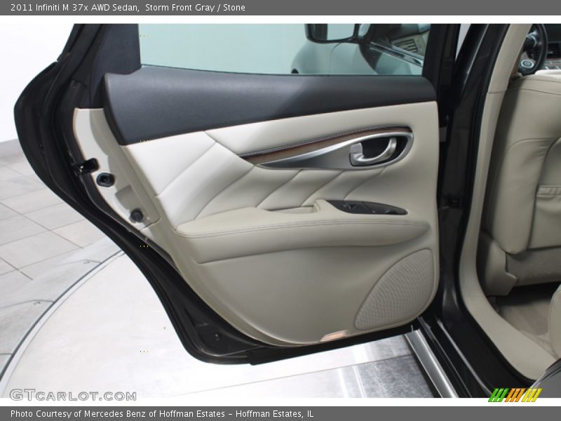 Storm Front Gray / Stone 2011 Infiniti M 37x AWD Sedan