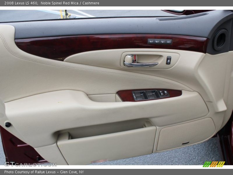 Noble Spinel Red Mica / Cashmere 2008 Lexus LS 460