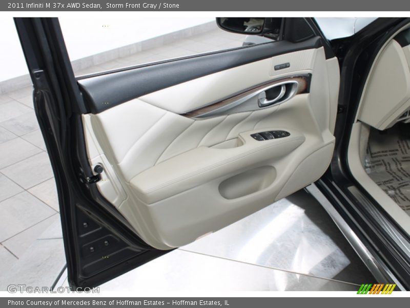 Storm Front Gray / Stone 2011 Infiniti M 37x AWD Sedan
