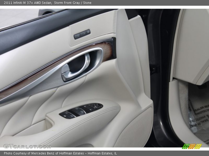 Storm Front Gray / Stone 2011 Infiniti M 37x AWD Sedan