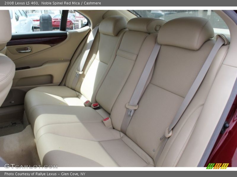 Noble Spinel Red Mica / Cashmere 2008 Lexus LS 460