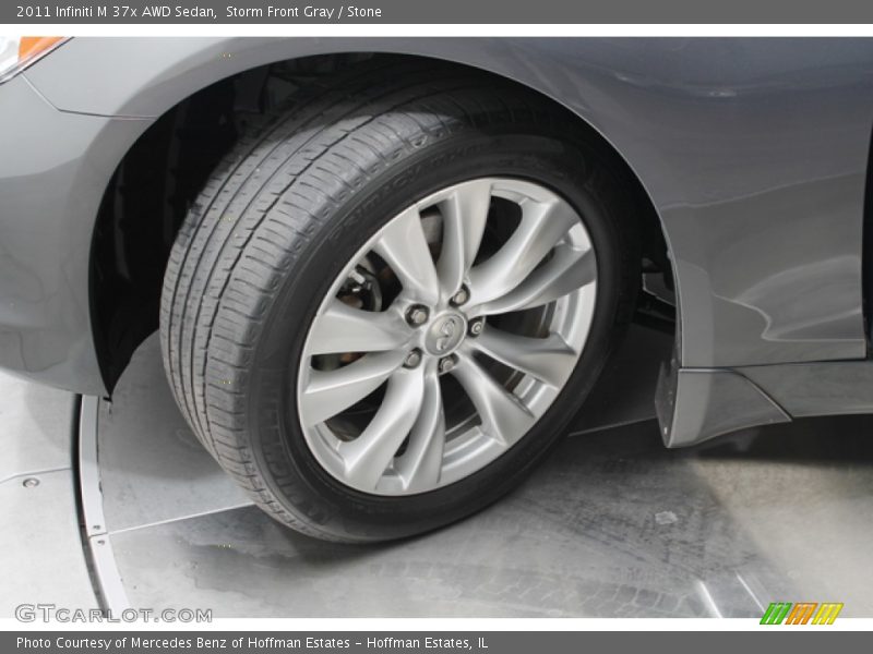 Storm Front Gray / Stone 2011 Infiniti M 37x AWD Sedan