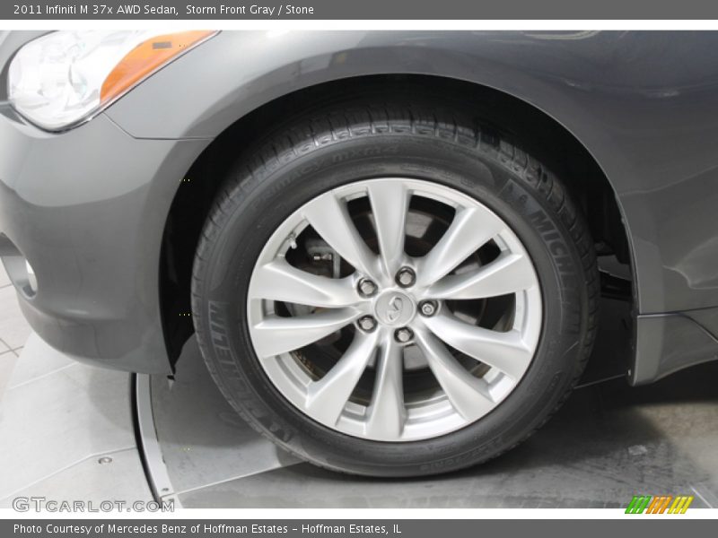Storm Front Gray / Stone 2011 Infiniti M 37x AWD Sedan