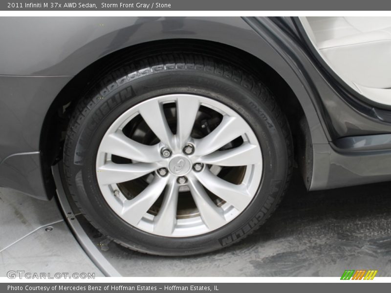 Storm Front Gray / Stone 2011 Infiniti M 37x AWD Sedan
